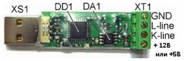Usb к-к-line своими руками Usb к-к-line своими руками