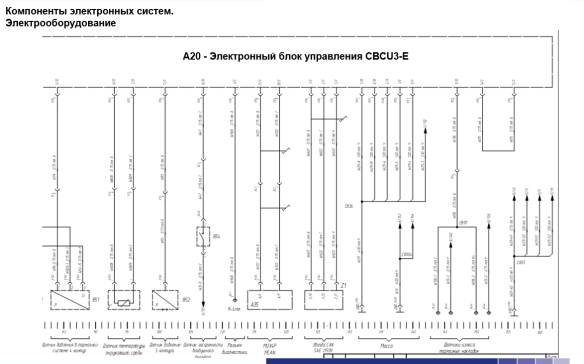 Схема ecas камаз 5490