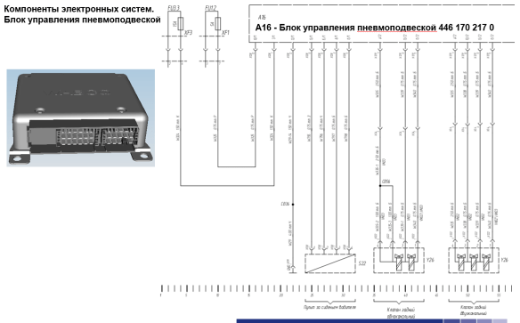 Камаз 5490 схема электрооборудования