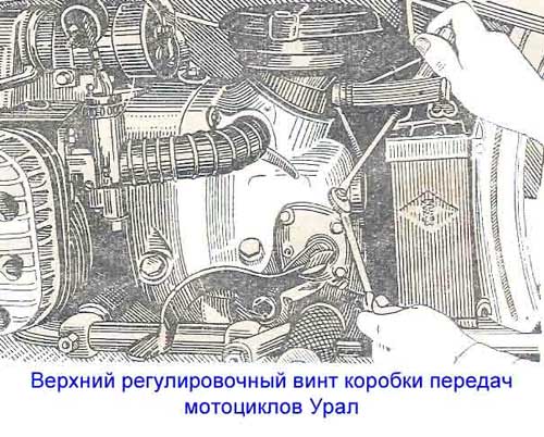 Как проверить масло в коробке урал. Регулировочный винт КПП мотоцикла Урал. Регулировочные винты КПП Урал. Схема переключения передач мотоцикла Урал. Регулировочные болты коробки мотоцикла Урал.