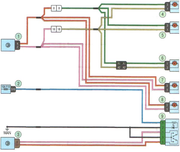 Схема генератора ларгус