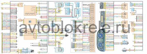 Общая схема электрооборудования газель умз 4216 инжектор