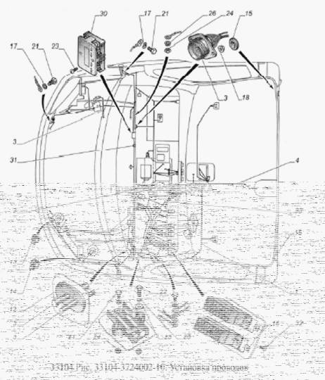 Валдай камминз 3.8 схема. Схема электрооборудования ГАЗ-33104 "Валдай". ГАЗ 33104 схема электрооборудования. Схема электрооборудования Валдай 33104. Электрическая схема ГАЗ 33104 Валдай.