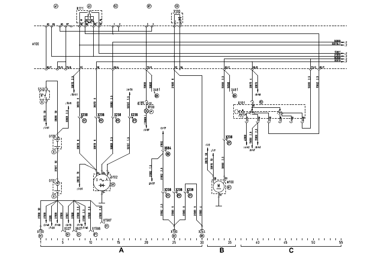 Электросхема ман тга. Схема электрооборудования ман f2000. Ман Командор f2000 электросхема 2000. Электрическая схема ман ф2000. Ман Командор схема электрооборудования.