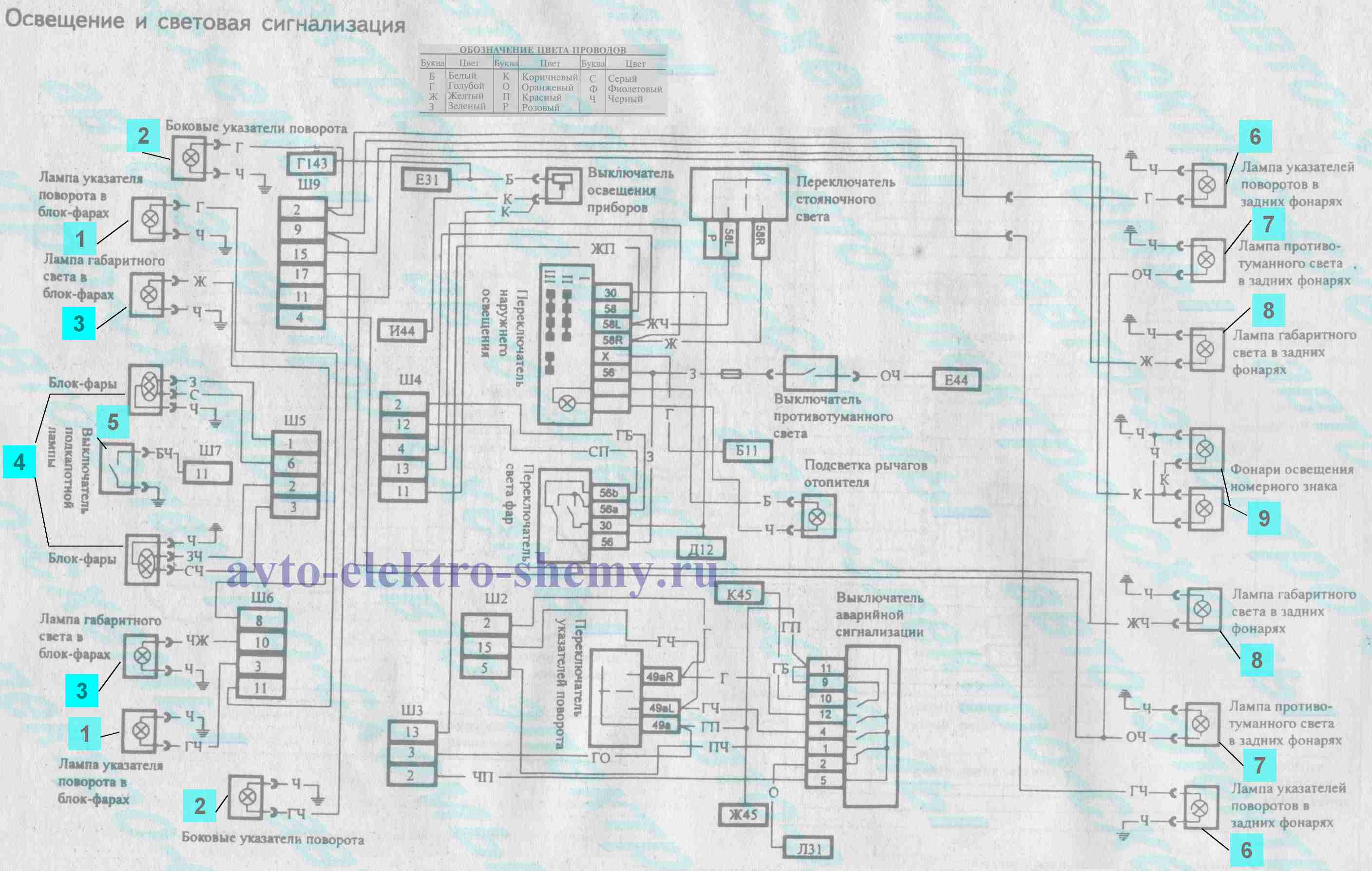 Каталог электросхем. Схема световой сигнализации. Блок световой сигнализации. Блок световой сигнализации ту-204. Блок предохранителей ВАЗ 2106 схема.
