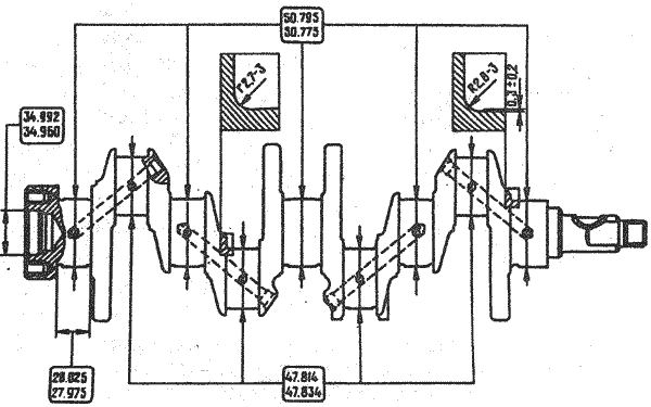Схема коленвала ваз. Коленчатый вал ВАЗ 2106 чертеж. Коленвал ВАЗ 2106 чертеж. Коленвал ВАЗ 2103 чертеж. Коленвал двигателя ВАЗ 2106 чертежи.